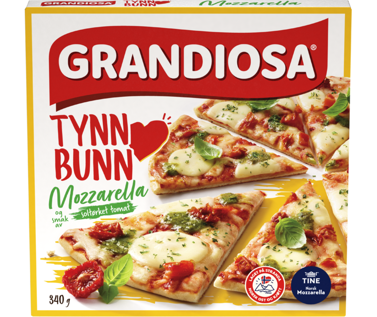 Tynn Bunn Mozzarella